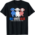 Dachshund Red White Blue Sunglasses Usa American Flag