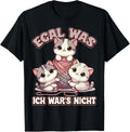 Egal Was Ich War's Nicht Cute Cats Yarn