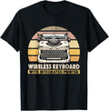 Funny Wireless Keyboard With Integrated Printer Typewriter