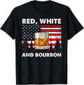 Red White And Bourbon Patriotic American Usa Flag