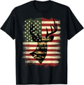 Camo American Flag Hunting Deer Hunter