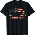 4Th Of July Patriotic Cow American Usa Flag Funny Cow Lover