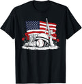 Vintage Baseball American Usa Flag Memorial Day 4Th Of July