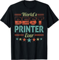 Retro Badge Worlds Best Printer