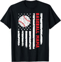 Baseball Mama Usa American Flag Patriotic Mom Mothers Day