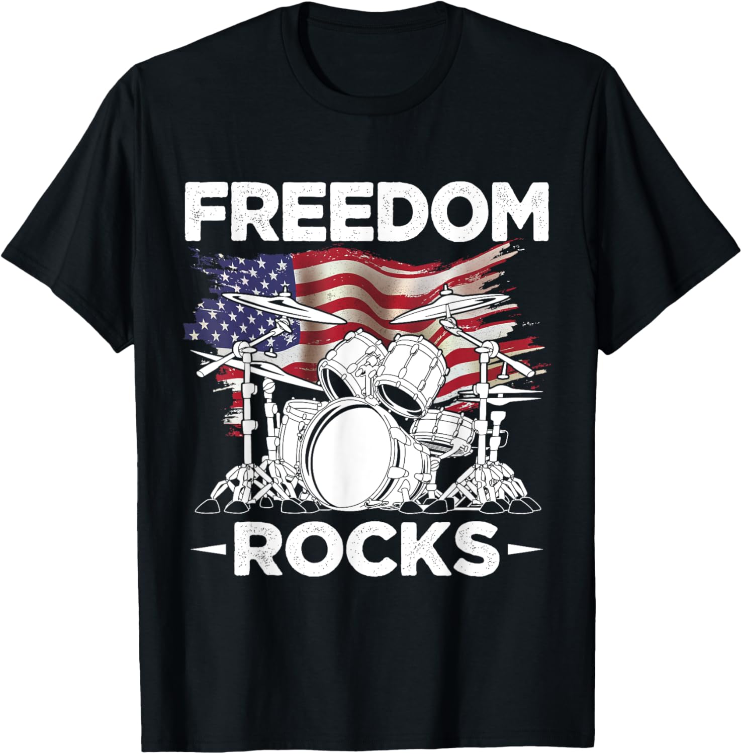 Percussion American Flag Drummer Drum Percussionist