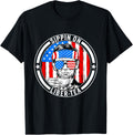 Funny 4Th Of July Sippin On Liber Tea Liberty Usa Flag