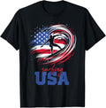 Surfing Usa American Flag Surfer Patriotic