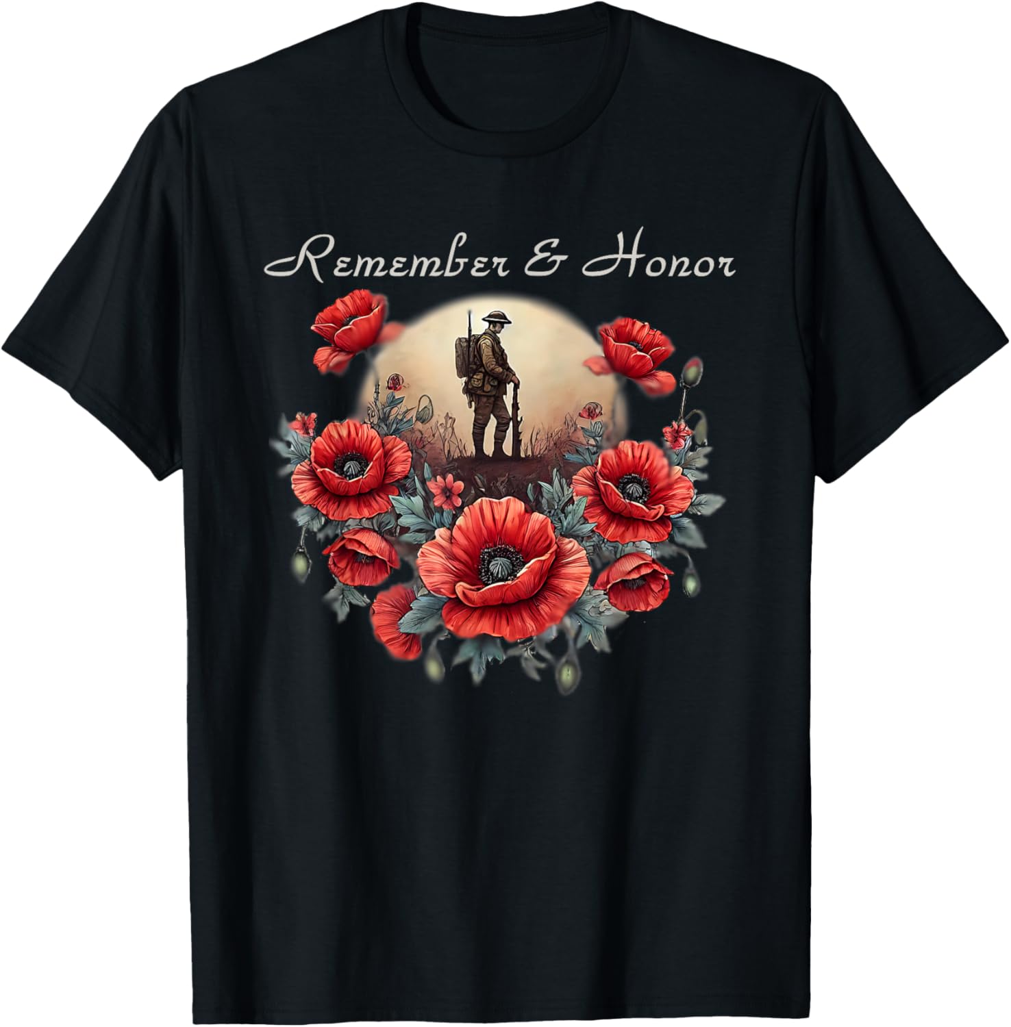 Veterans Day 2024 Usa Memorial Day Red Poppy Flower Military