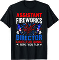 Assistant Fireworks Director Usa Independence Day July 4Th