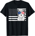 Sheepadoodle Dog 4Th Of July Us American Flag Patriotic