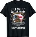I Am Not A Hero Not A Legend I Am A Us Veteran Usa Military