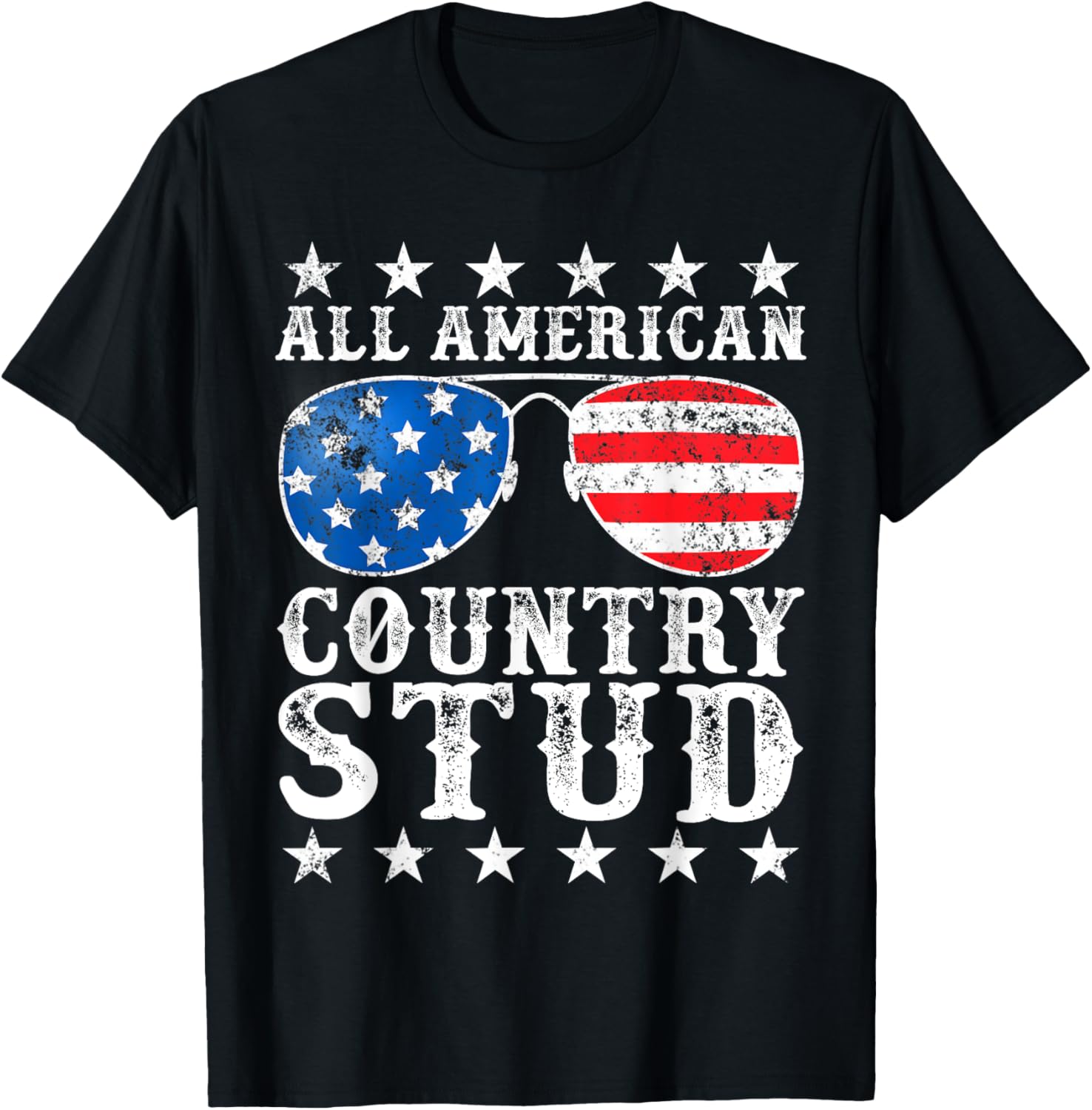 All American Stud Boy Country 4Th Of July Usa Flag Gift