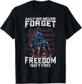 May We Never Forget Freedom Isnt Free Usa Flag Memorial Day