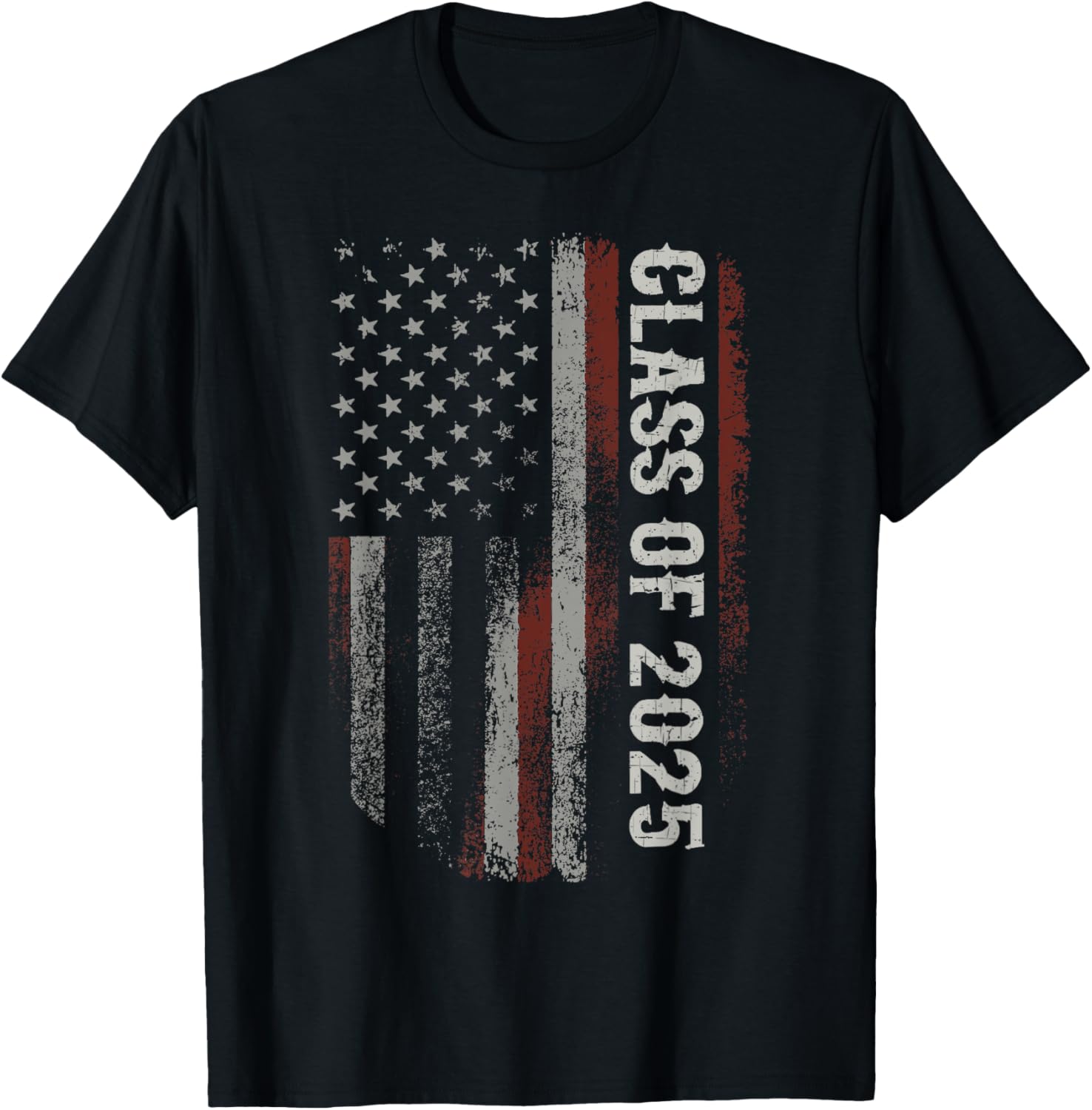 Graduation Class Of 2025 Senior Patriotic Usa American Flag