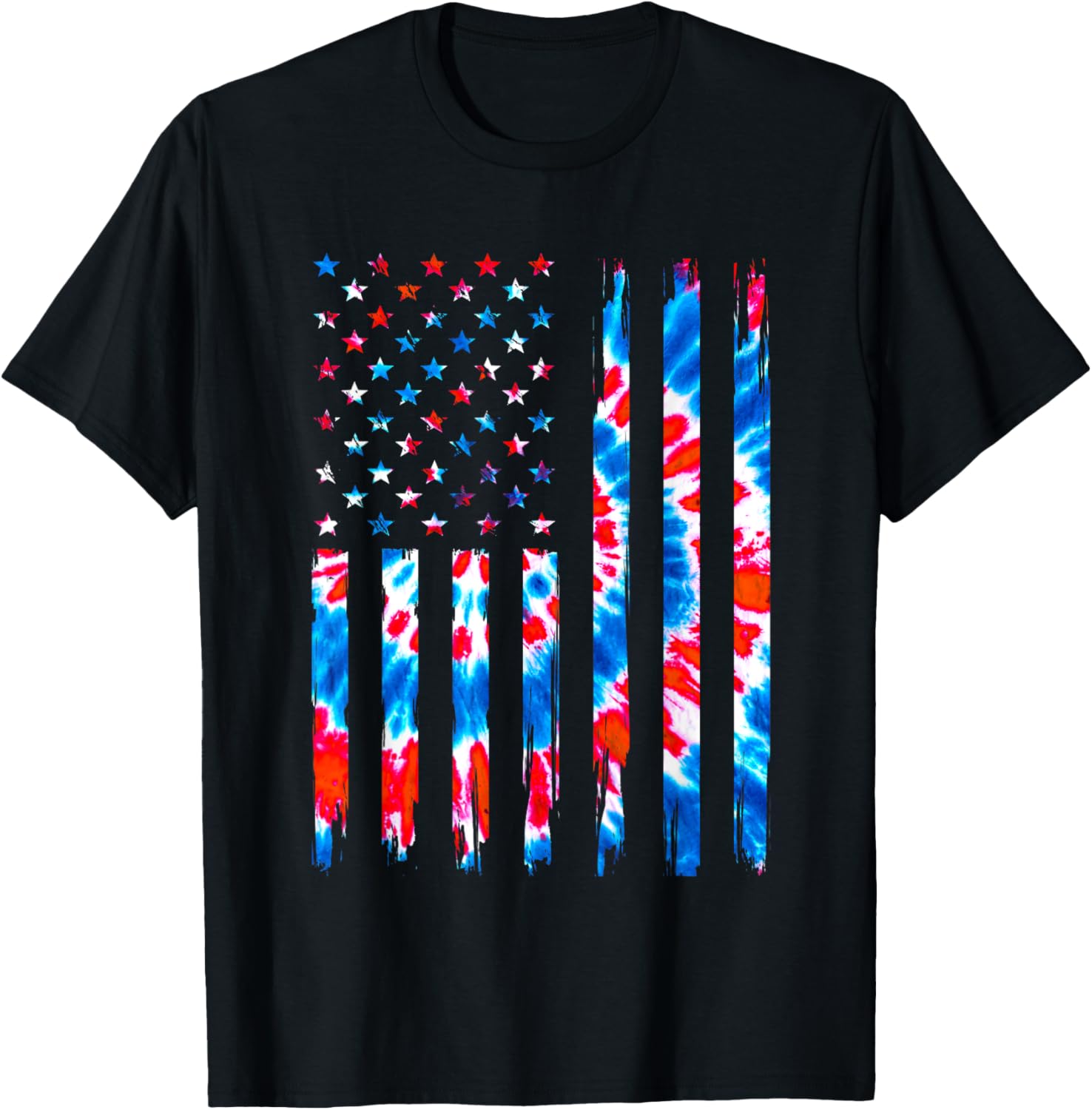 Tie Dye Usa Flag Men Women Kids American Flag 4Th Of July