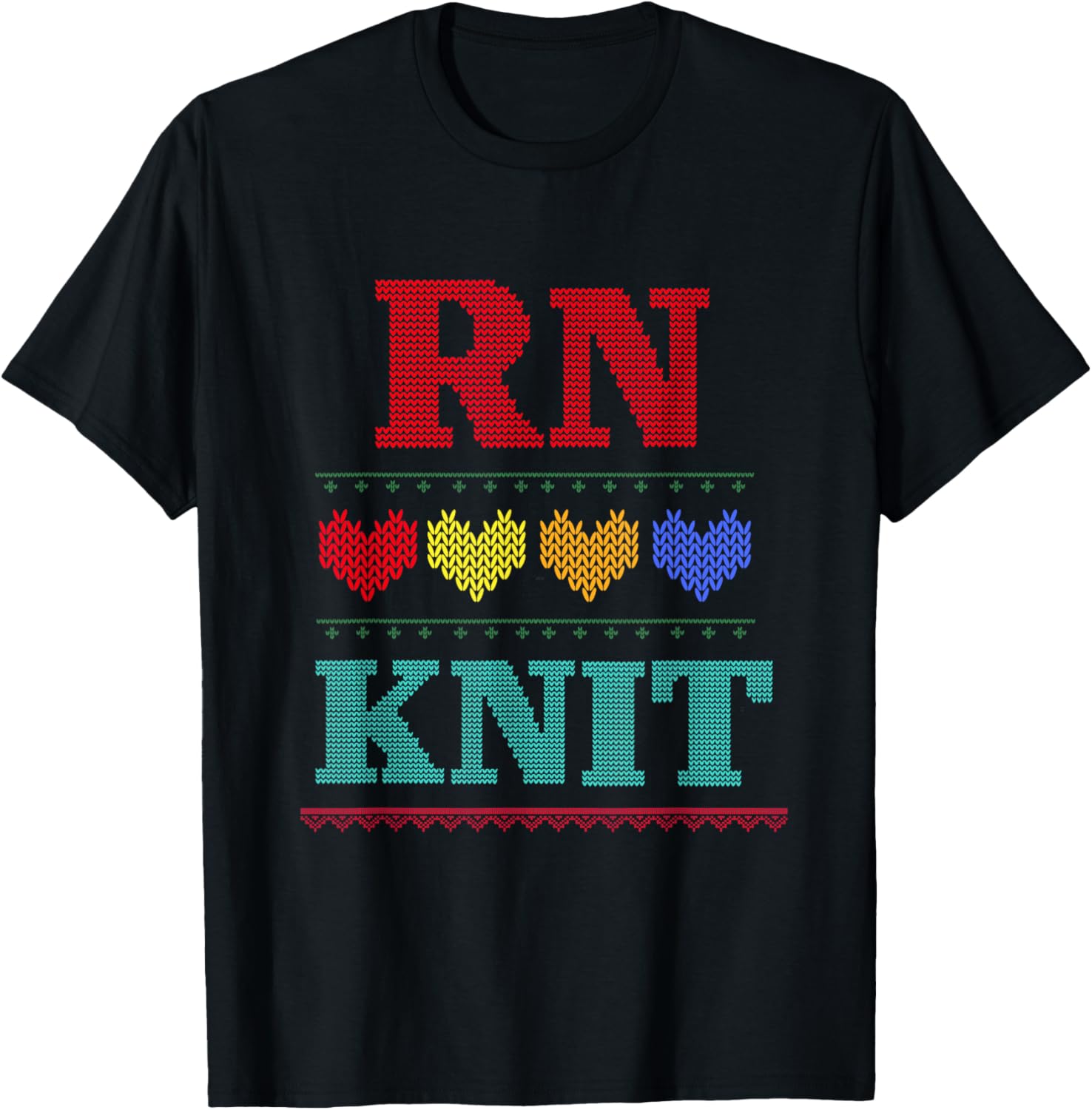 Nurses Hobby Knitting Crafts, Stitch & Yarn RN Love to Knit