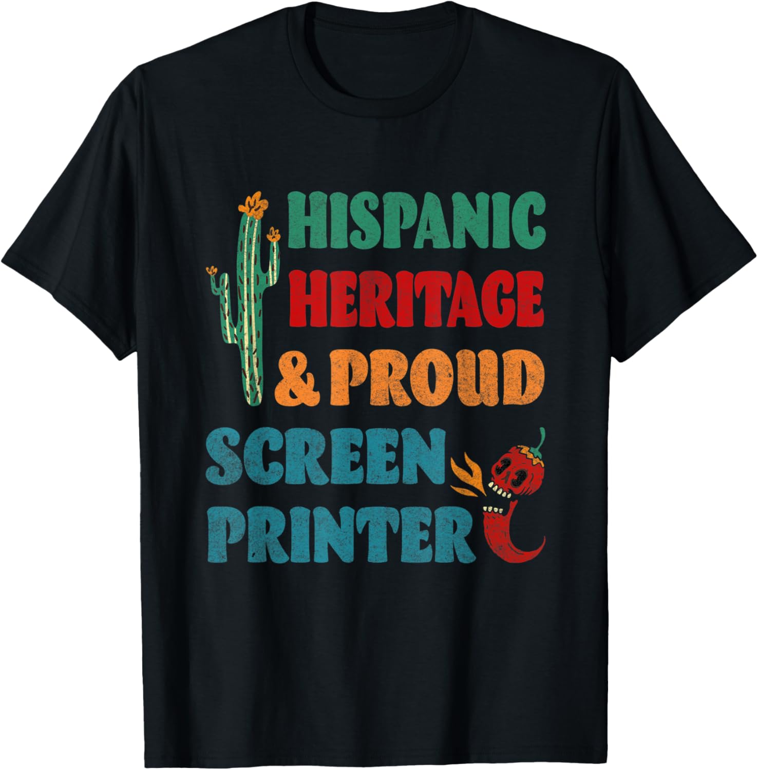 Hispanic Heritage Proud Screen Printer