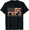 Pops Protector Hero Legend Usa Flag Pops Fathers Day