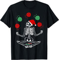 Christmas Skeleton Yoga Crocheting Crochet Yarn Lover
