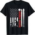 Distressed Usa American Flag Baseball Grandpa Fathers Day