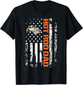 Hot Rod Dad Shirt American Flag Hot Rod Father Gift