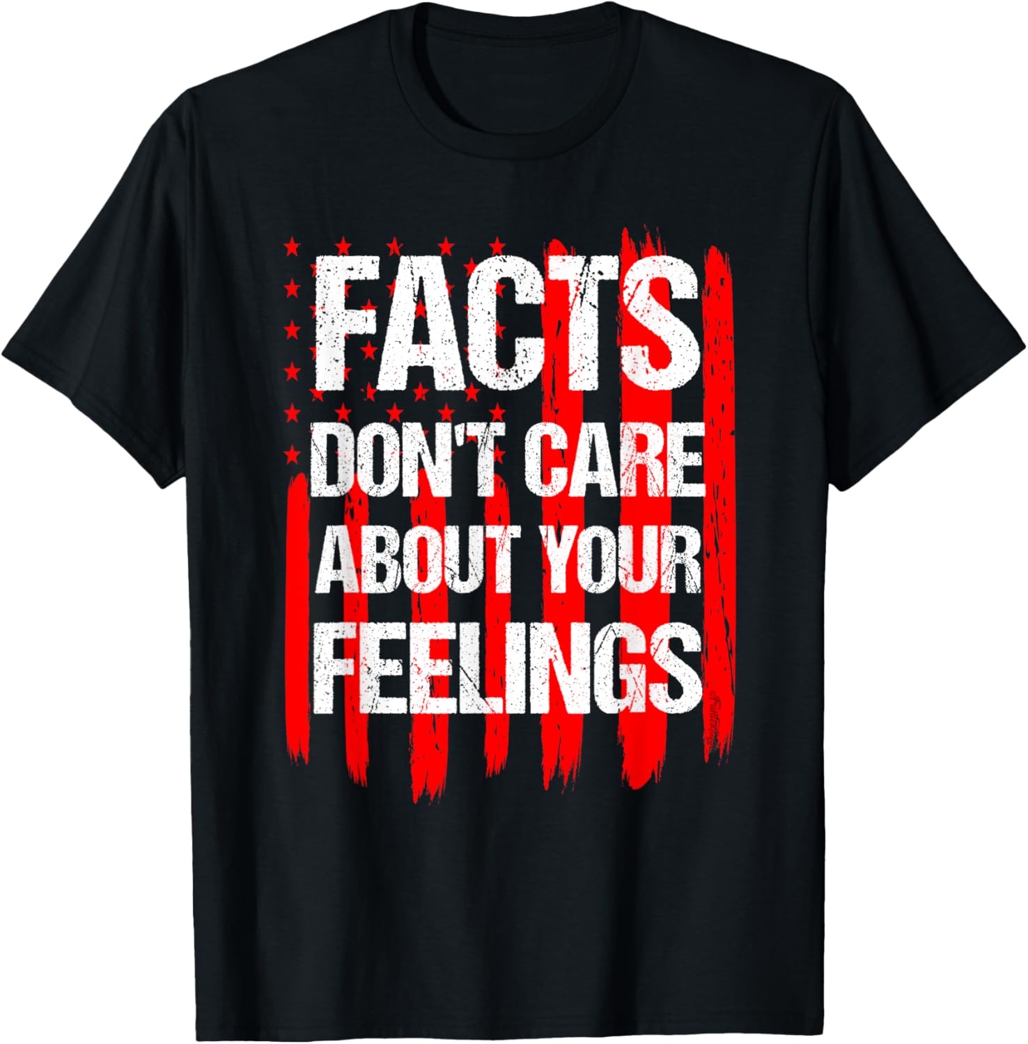Facts Dont Care About Your Feelings Vintage American Flag