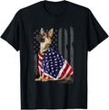 Merica German Shepherd Dog 4Th Of July American Flag