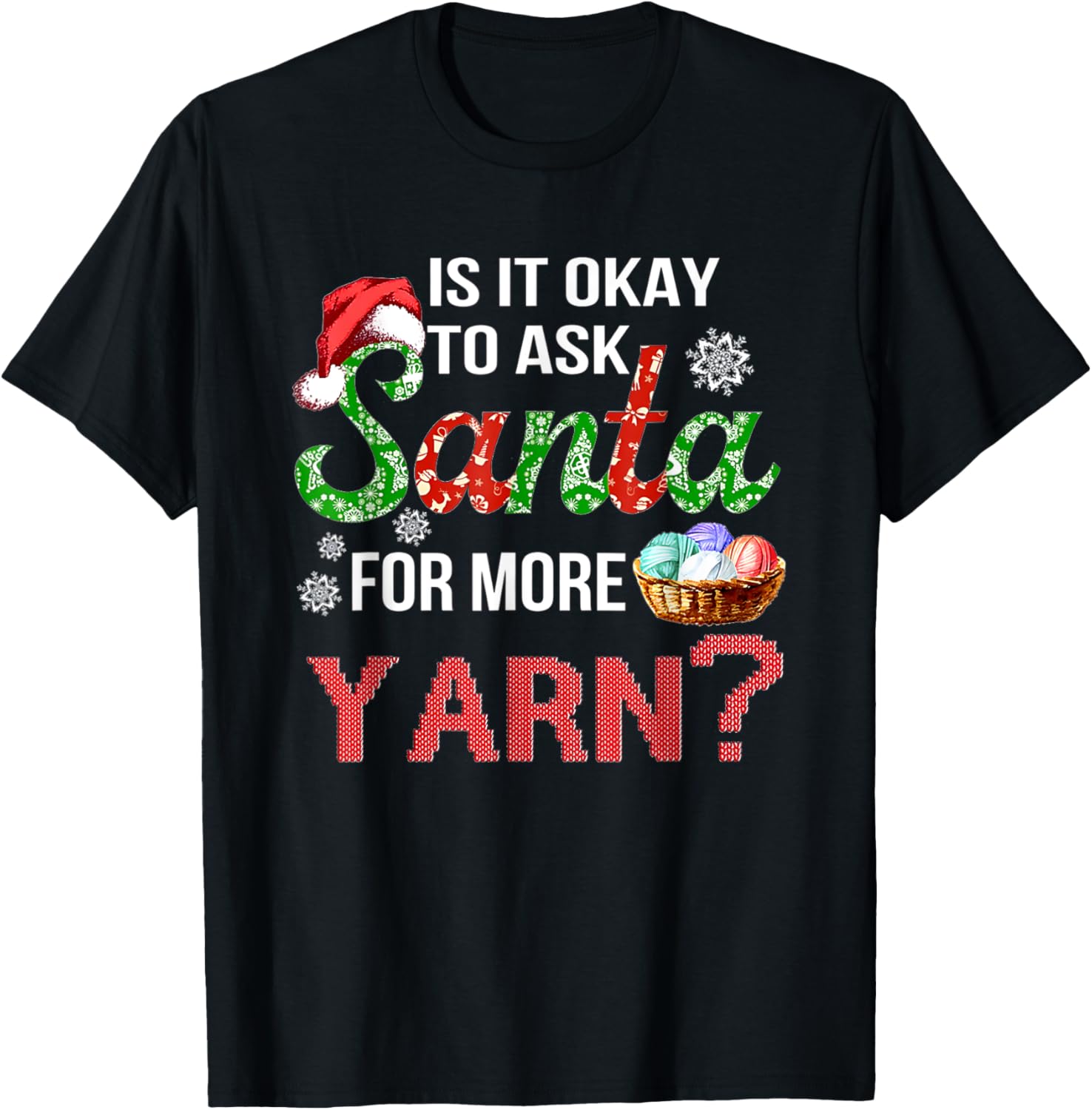 Is It Okay To Ask Santa For More Yarn Crochet