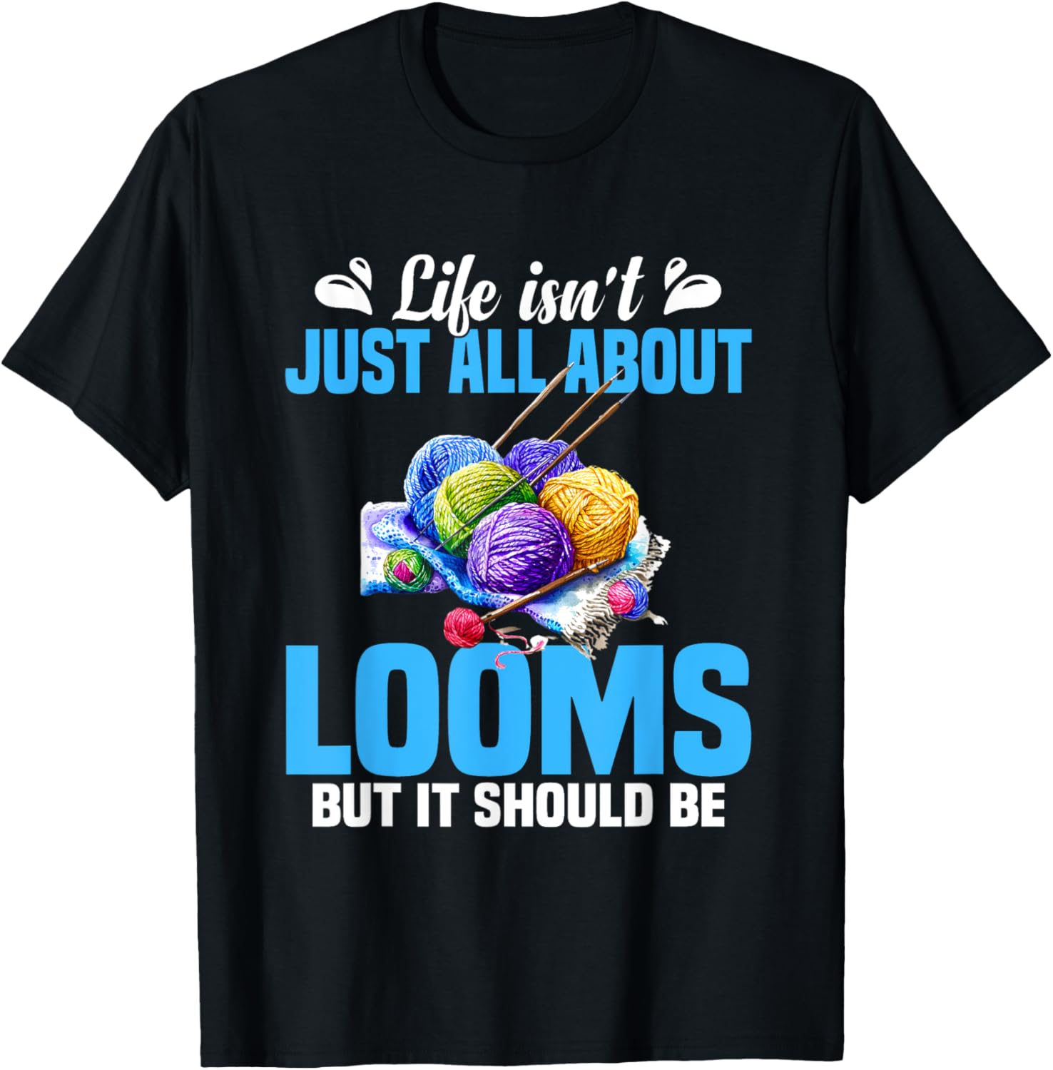 Loom Knitter Crochet Lover Yarn Collecting Loom Knitting
