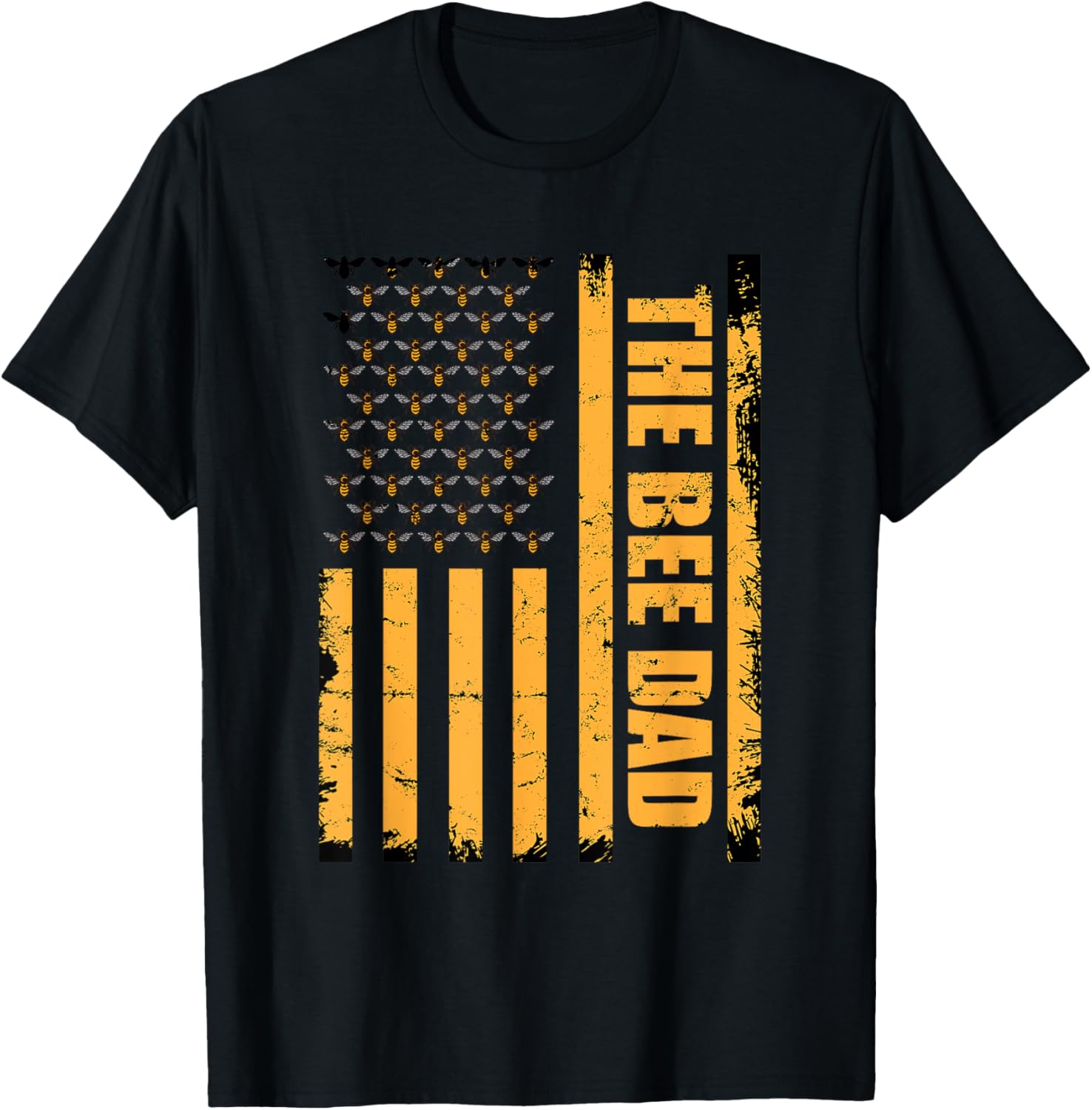 Cute Bee Keeper The Bee Dad American Flag Bee Costume Men