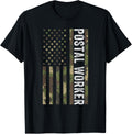 Postal Worker Camouflage American Flag Us Postal Service Men