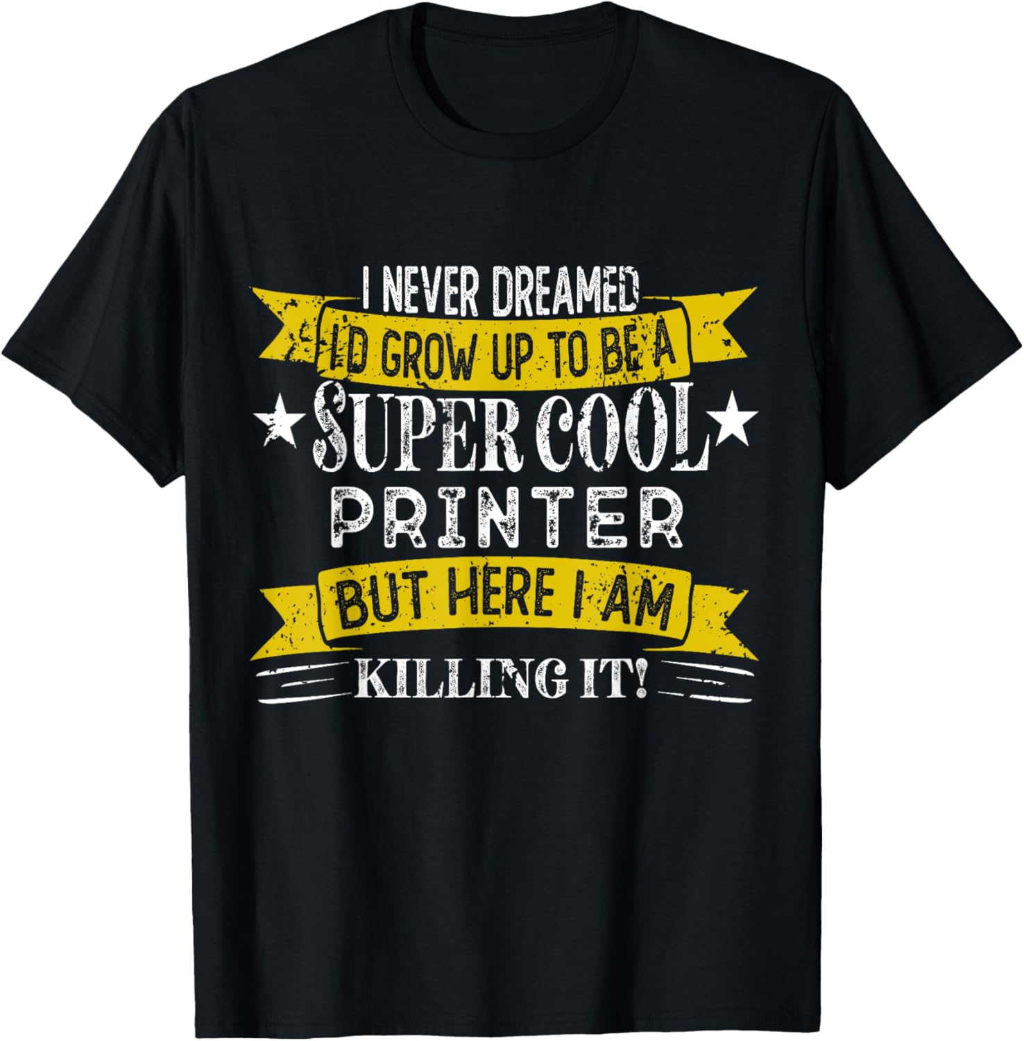 Funny Printer Shirts Job Title Professions