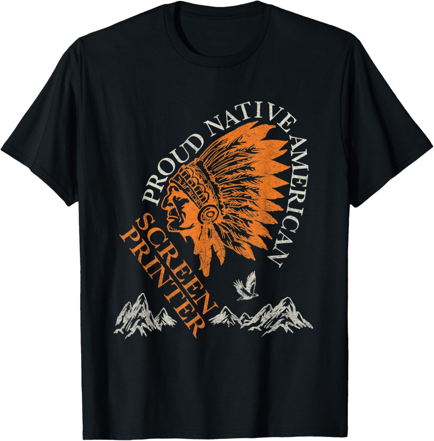 Proud Native American Job Screen Printer