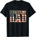 Wrestling Dad American Flag Matching For Dads Of Wrestlers