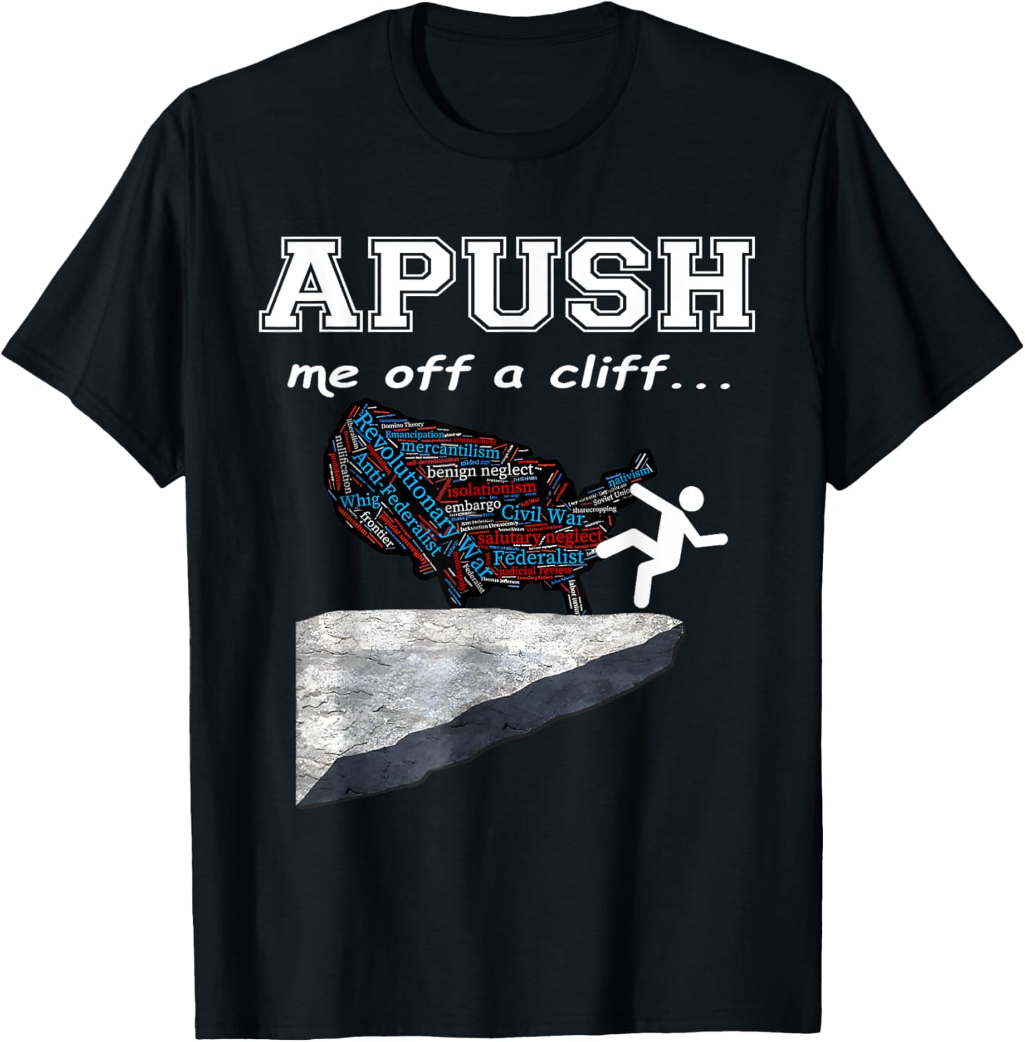 A Push Me Off A Cliff Trendy Funny Ap Exam For Usa Students