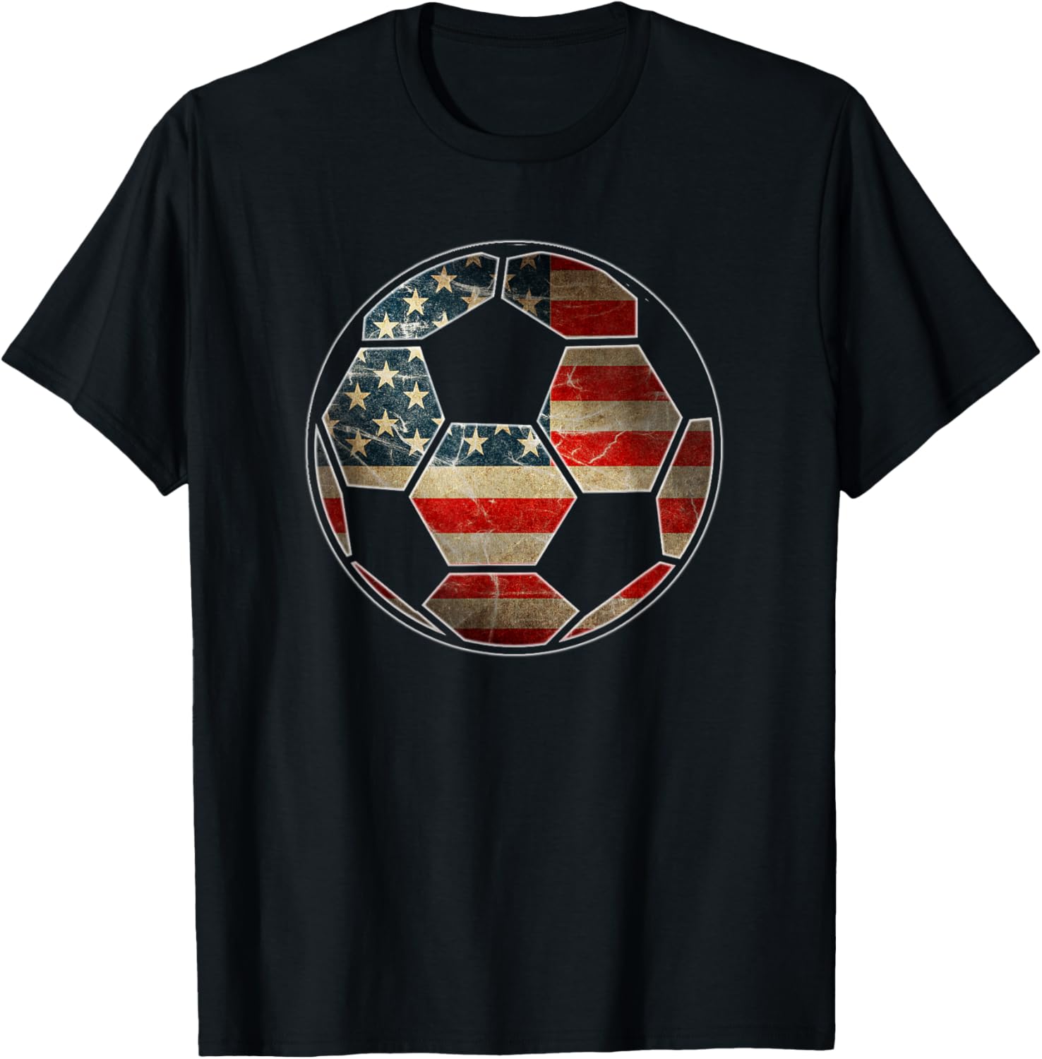 American Flag On Soccer Ball Soccer Ball Flag