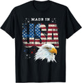 Made In Usa Patriotic American Flag Bald Eagle America