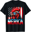 Patriotic Chicken Usa Flag Merica Chicken 4Th Of July