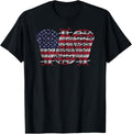 Lacrosse Usa Flag Lacrosse Player Men Woman Kids