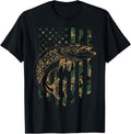 Pike Fishing American Flag Camouflage Muskie Fishing Camo