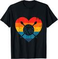 Love Yarn Knitting Crochet Heart Retro Colors Yarn Knitter