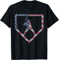 Vintage American Flag Us Baseball Drip Boys