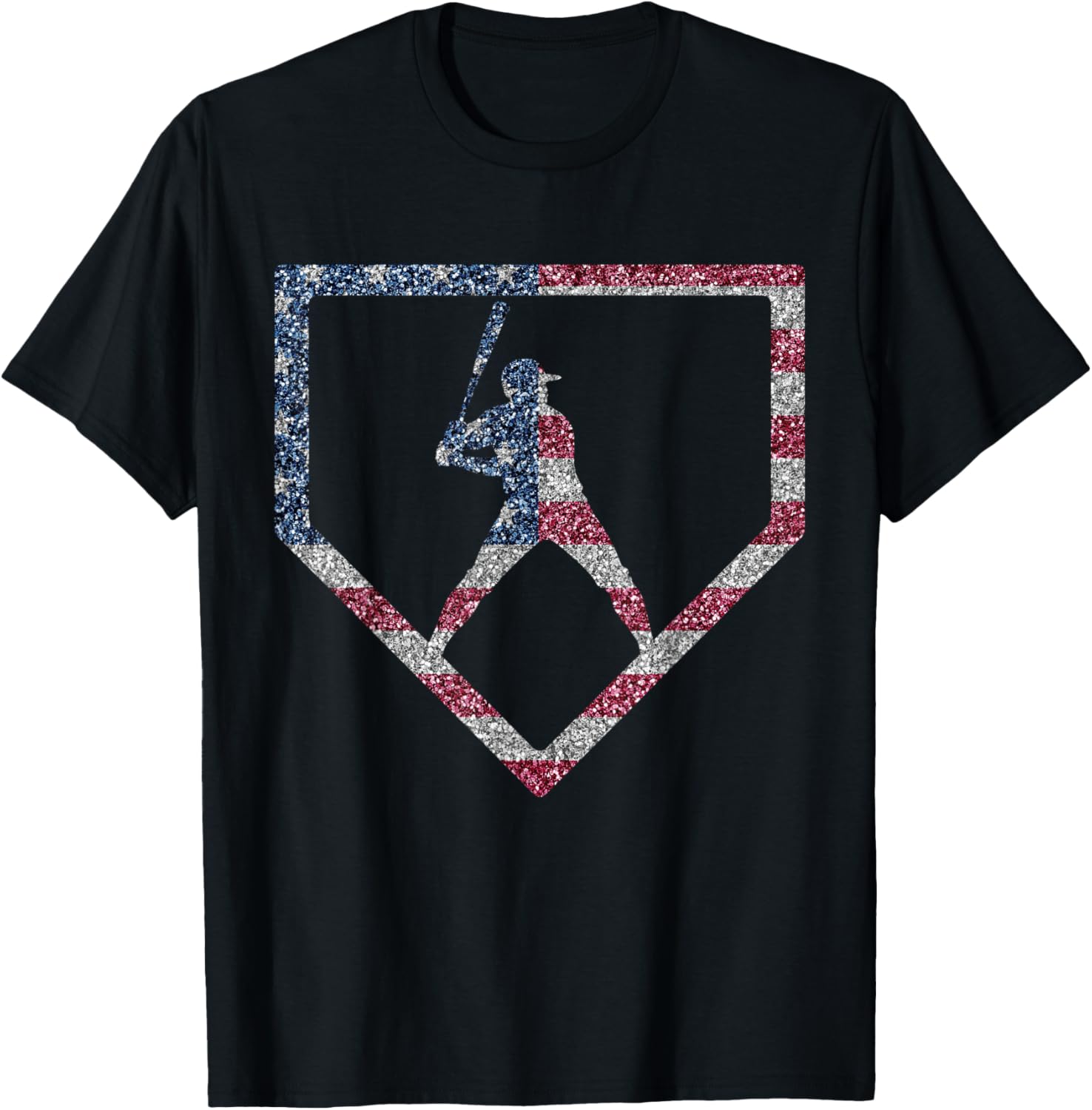 Vintage American Flag Us Baseball Drip Boys