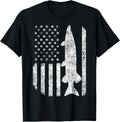 Musky Fishing American Flag Muskie Fisherman Gift