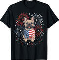 Cute French Bulldog Usa American Flag Dog Lover 4Th Of July