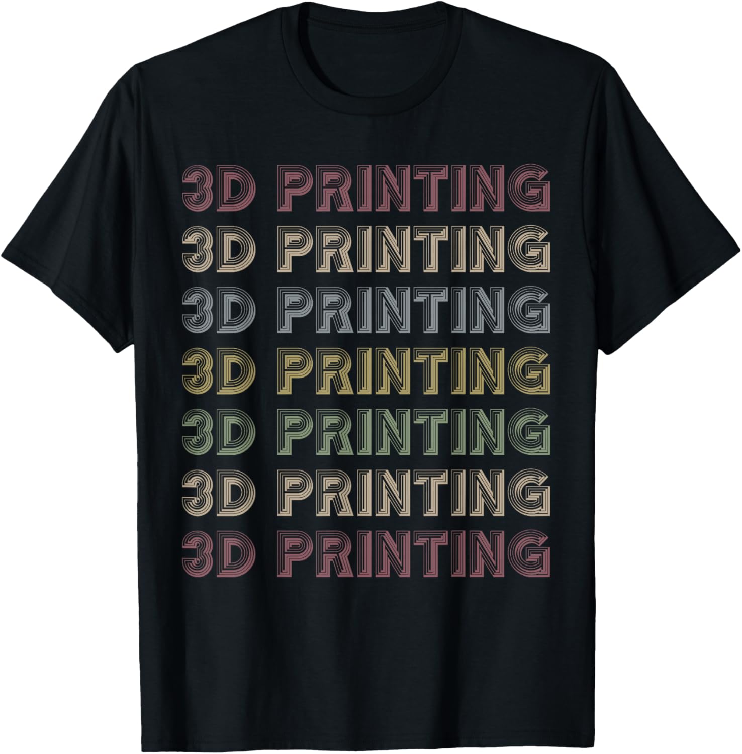Retro 3D Printing Repetitive Vintage 3D Printer