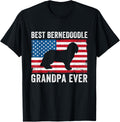 Bernedoodle Grandpa American Flag Bernedoodle Lover Owner
