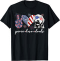 Peace Love Doods Goldendoodle Usa Flag Doodle 4Th Of July
