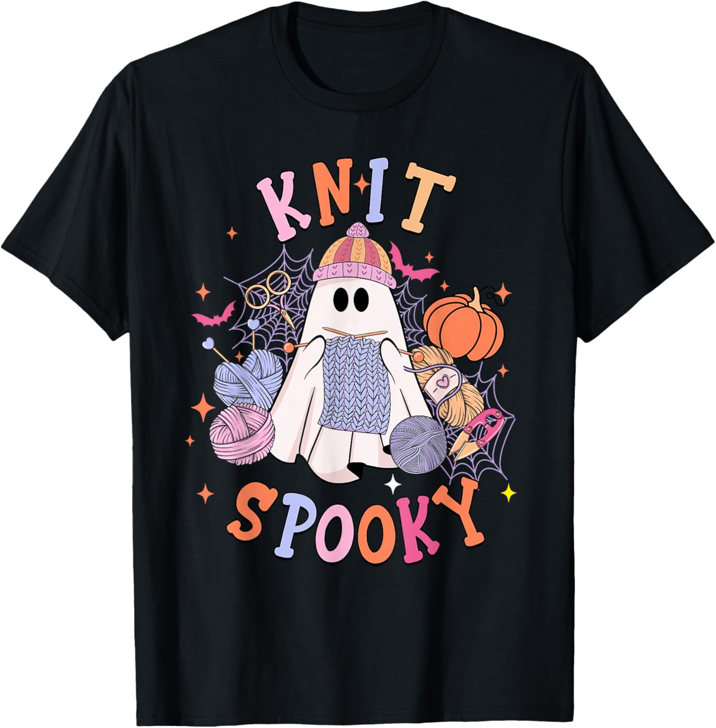 Knit Spooky Ghost Halloween Knitting Yarn Lovers